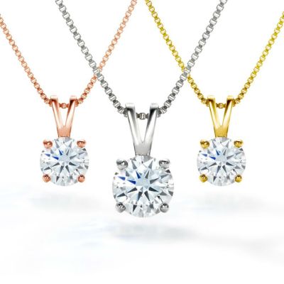 【10%OFF】1.25カラット 一粒 ネックレス シルバー925