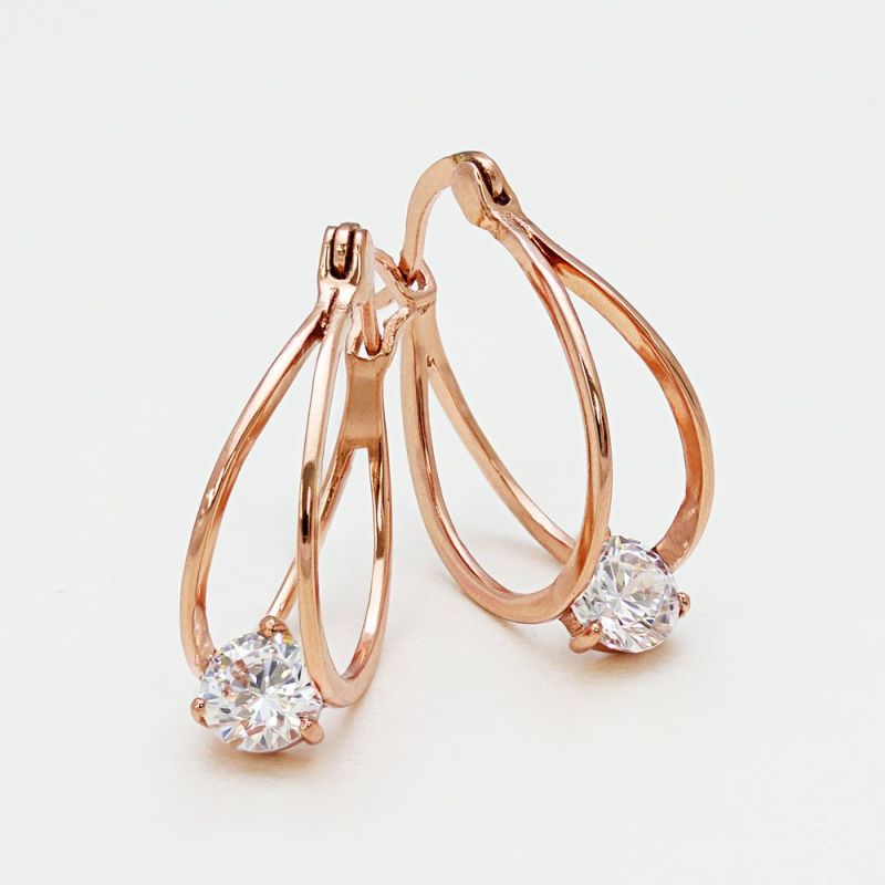 ゴールド) シルバー925 フープピアス ぷっくり ゴールド 18K
